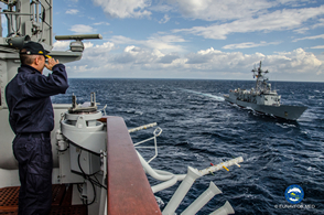 Three ships rotation in EUNAVFOR MED operation Sophia Task Force